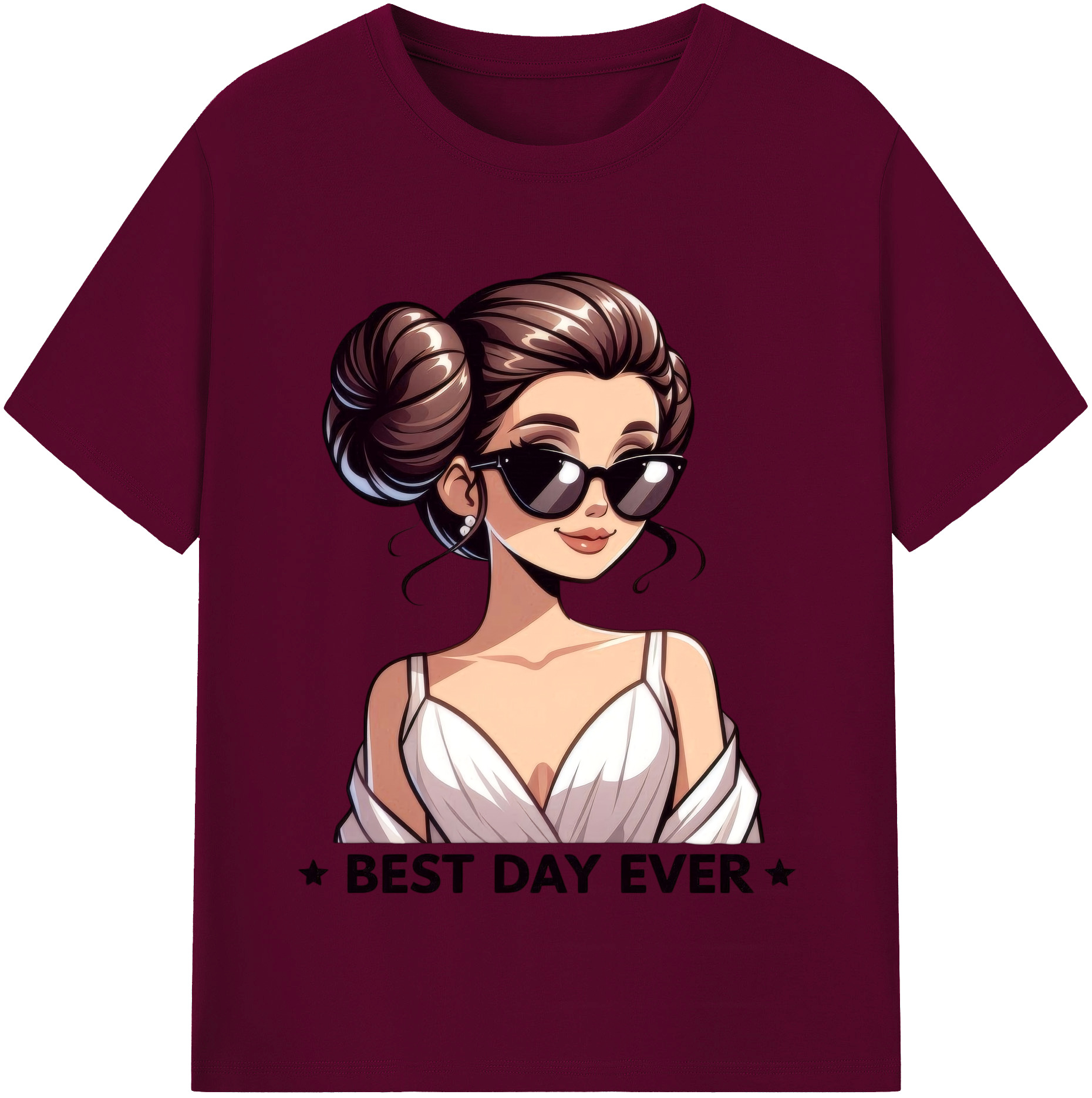 （画像用） スター・ウォーズ Star Wars レディースカジュアルプリントTシャツ（綿100％）
